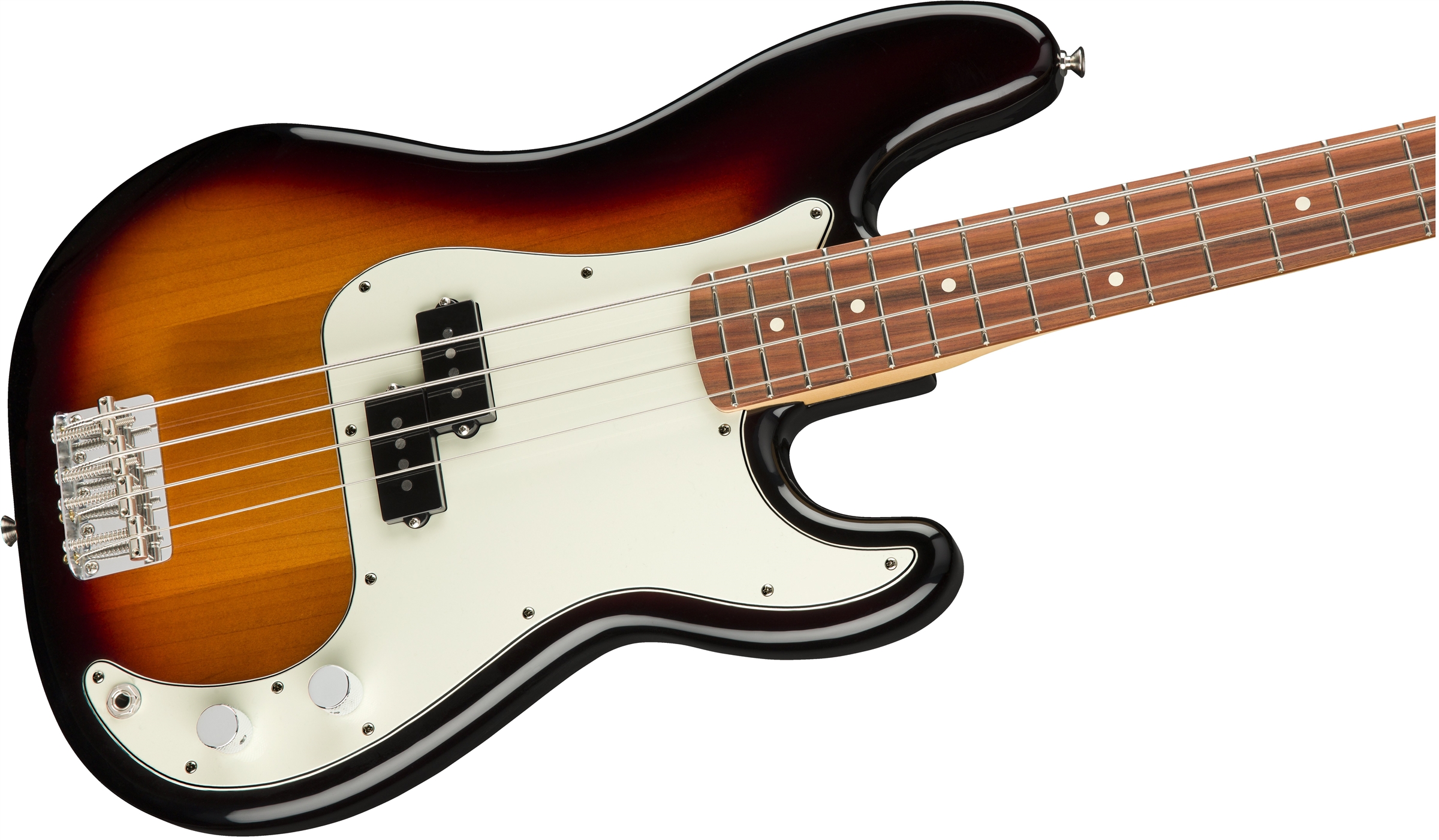 Fender Precision Bass Player Mex Pf - 3-color Sunburst - Solid body elektrische bas - Variation 1