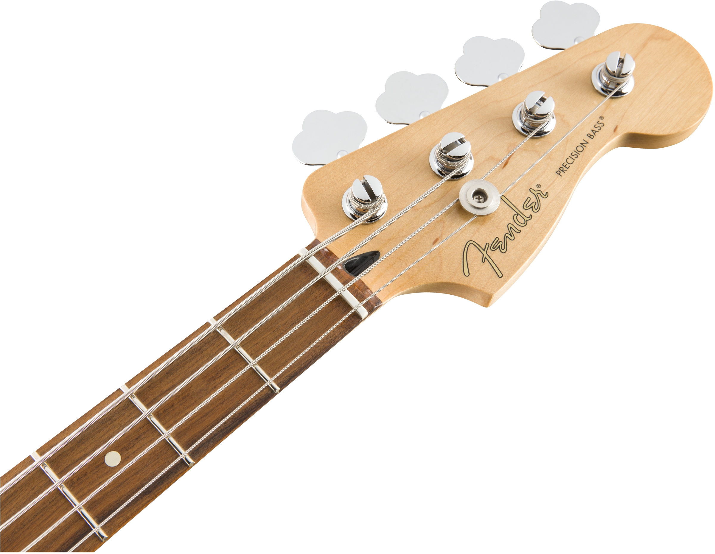 Fender Precision Bass Player Mex Pf - Polar White - Solid body elektrische bas - Variation 4