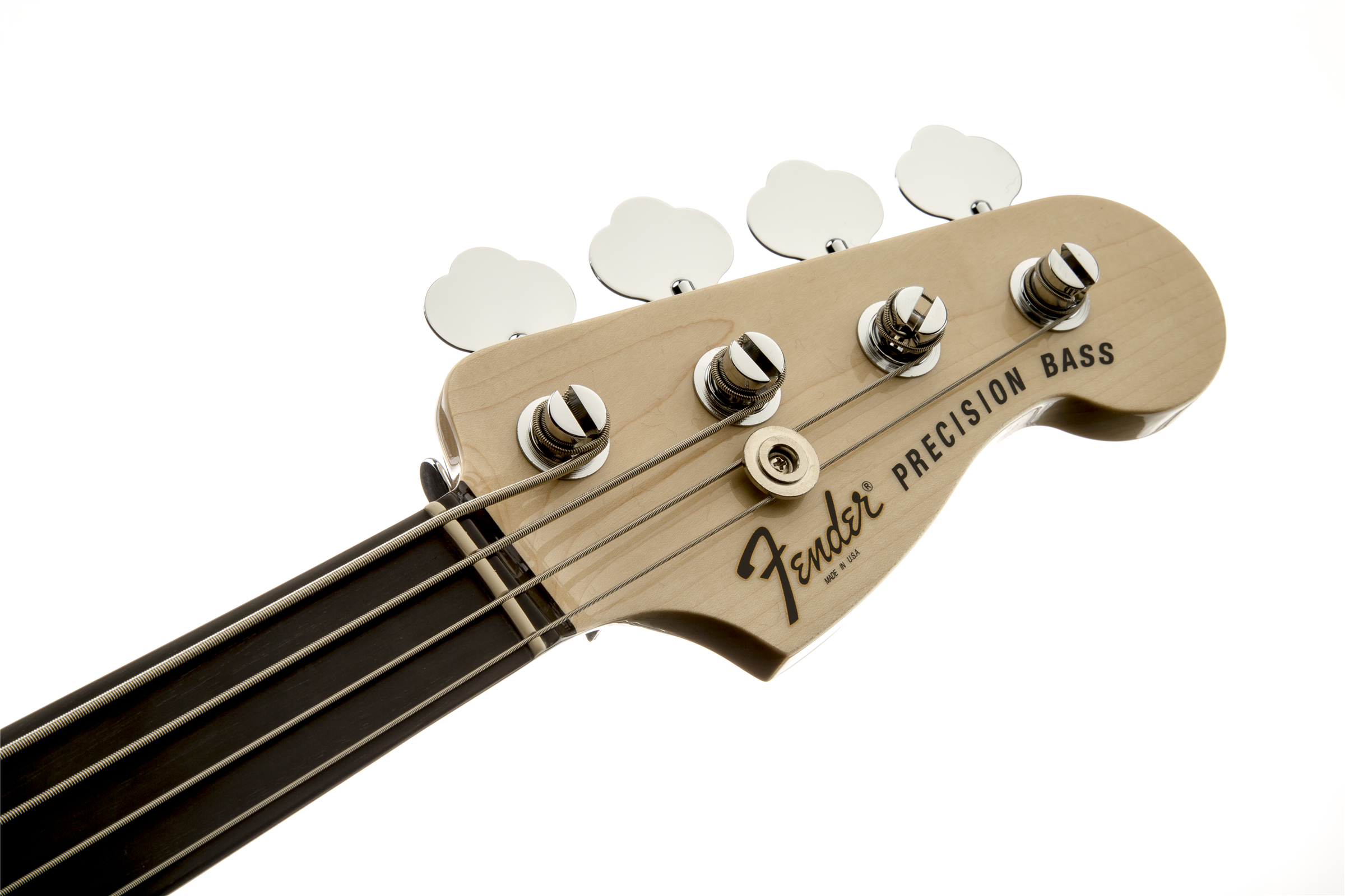 Fender Precision Bass Tony Franklin Fretless Black - Black - Solid body elektrische bas - Variation 1