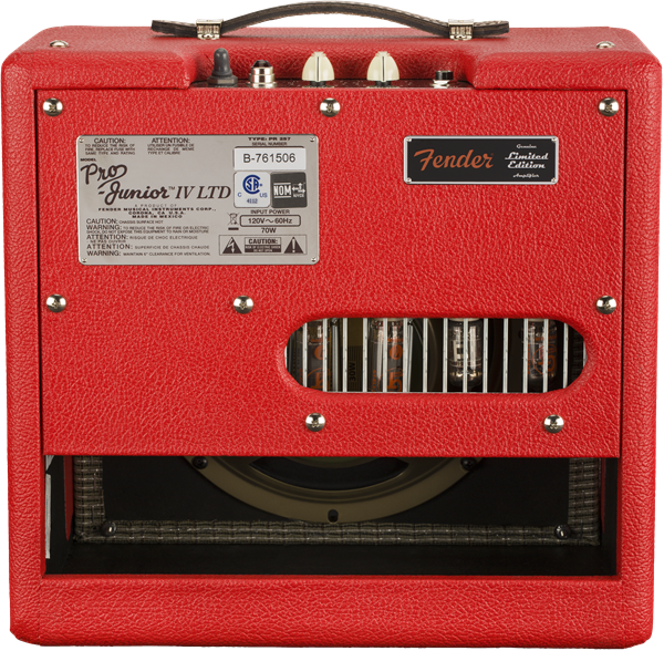 Fender Pro Junior Iv 15w 1x12 Fiesta Red - Combo voor elektrische gitaar - Variation 2