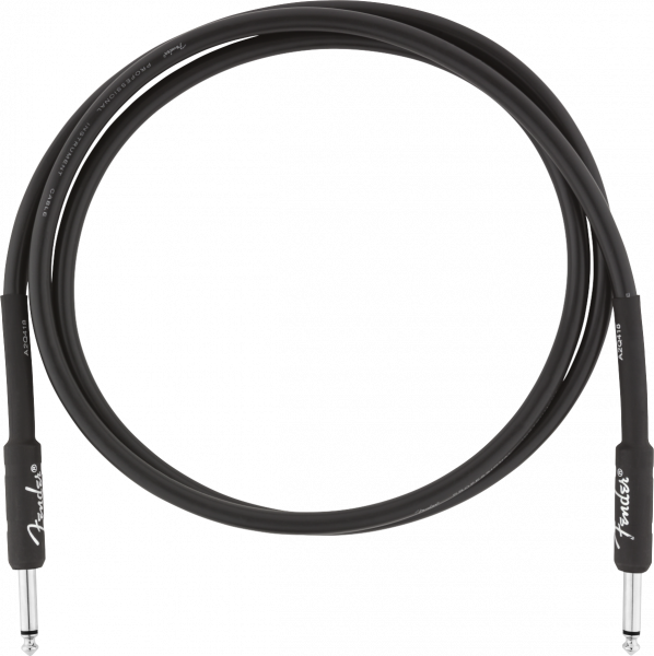 Kabel Fender Professional Series Instrument Cable, Straight/Straight, 5ft - Black