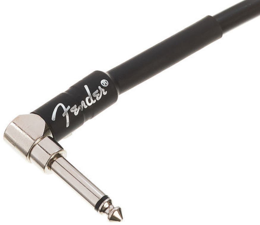 Fender Professional Instrument Cable Droit/coude 25ft Black - Kabel - Variation 1