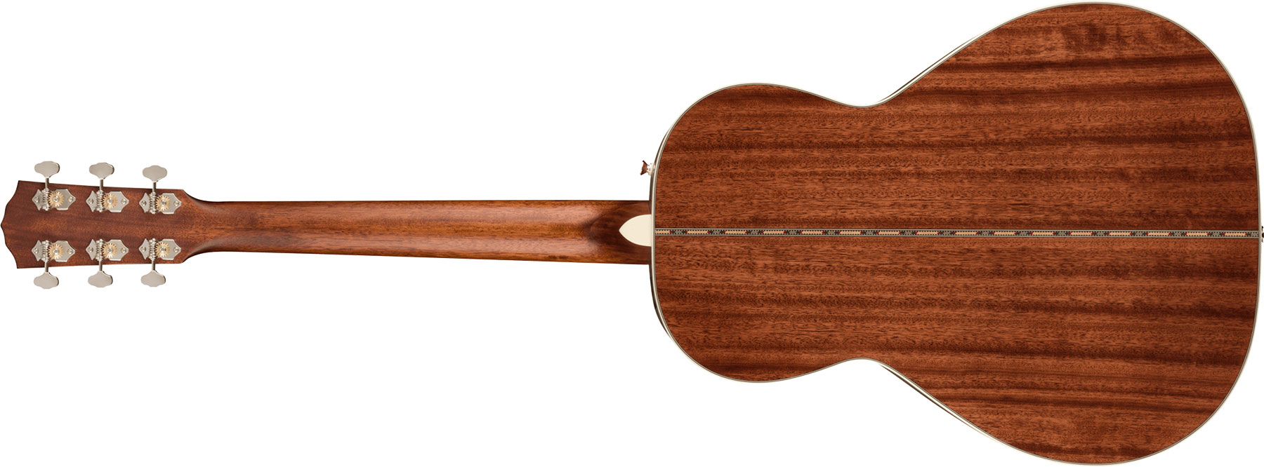 Fender Ps-220e Paramount Parlor Epicea Acajou Ova - Natural - Elektro-akoestische gitaar - Variation 1
