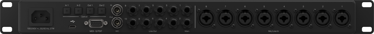 Fender Quantum Hd 8 - USB audio-interface - Variation 2