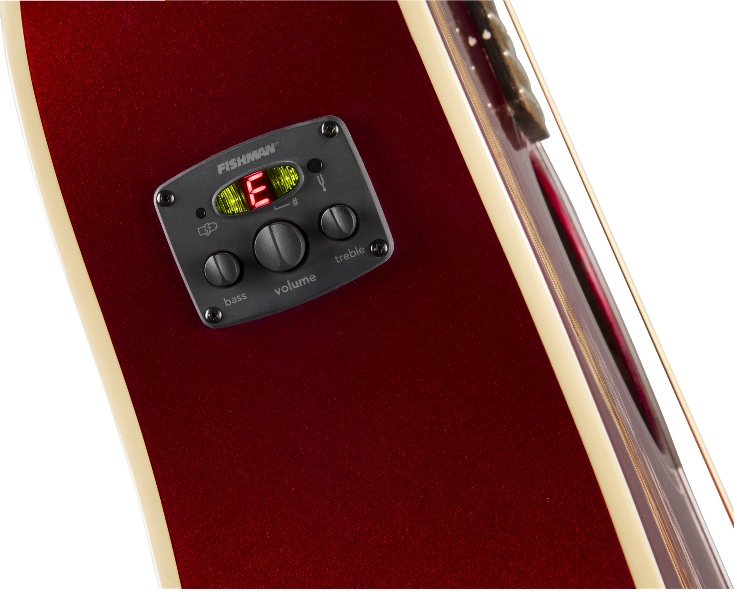Fender Redondo Player - Candy Apple Red - Westerngitaar & electro - Variation 3