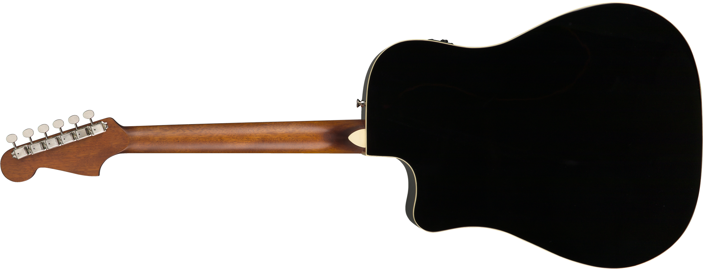 Fender Redondo California Player Dreadnought Cw Epicea Acajou Pau - Jetty Black - Elektro-akoestische gitaar - Variation 6
