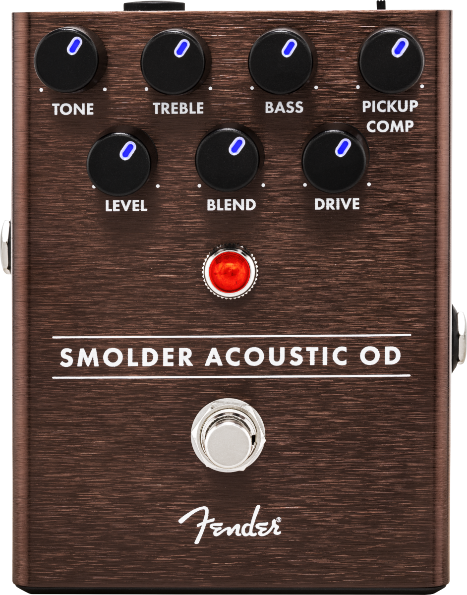 Fender Smolder Acoustic Overdrive - Overdrive/Distortion/fuzz effectpedaal - Variation 1