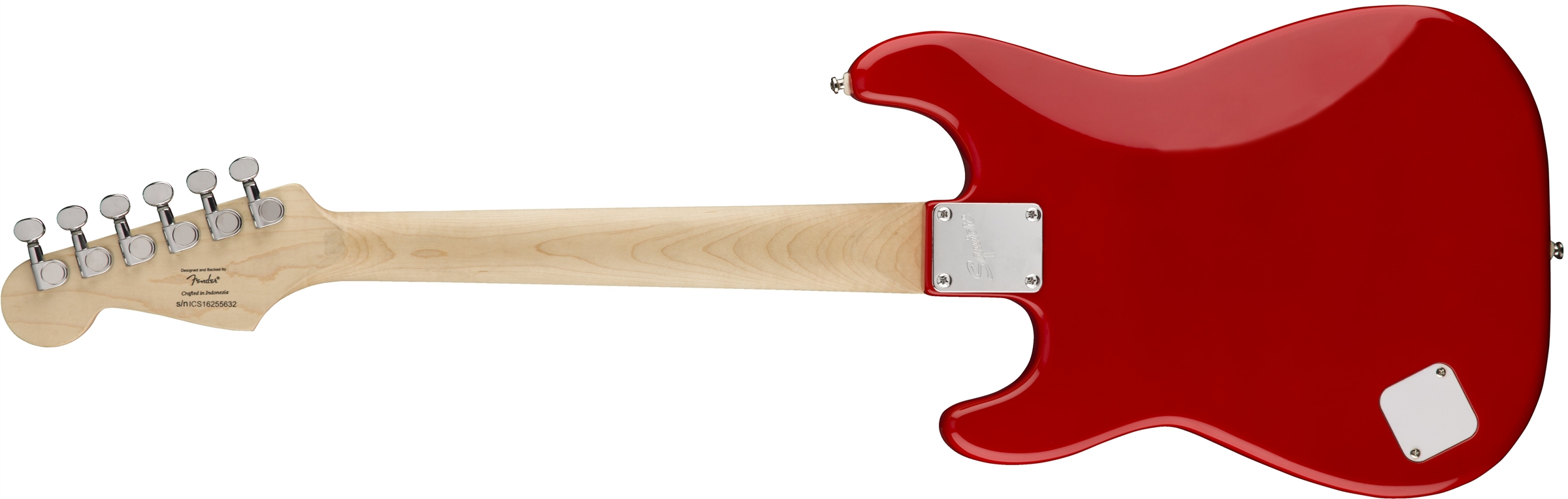 Squier Squier Mini Strat V2 Ht Sss Lau - Torino Red - Elektrische gitaar voor kinderen - Variation 1