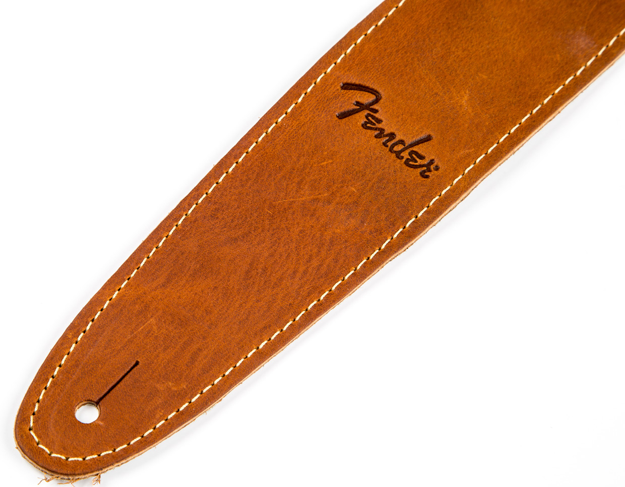 Fender Straps Leather Ball Glove - Brown - Gitaarriem - Variation 1