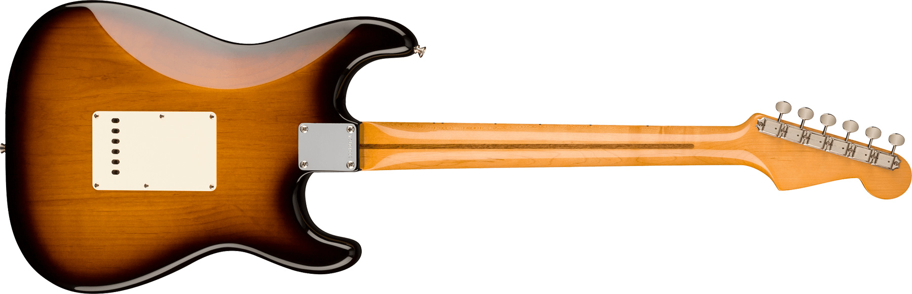 Fender Strat 1957 American Vintage Ii Lh Gaucher Usa 3s Trem Mn - 2-color Sunburst - Linkshandige elektrische gitaar - Variation 1