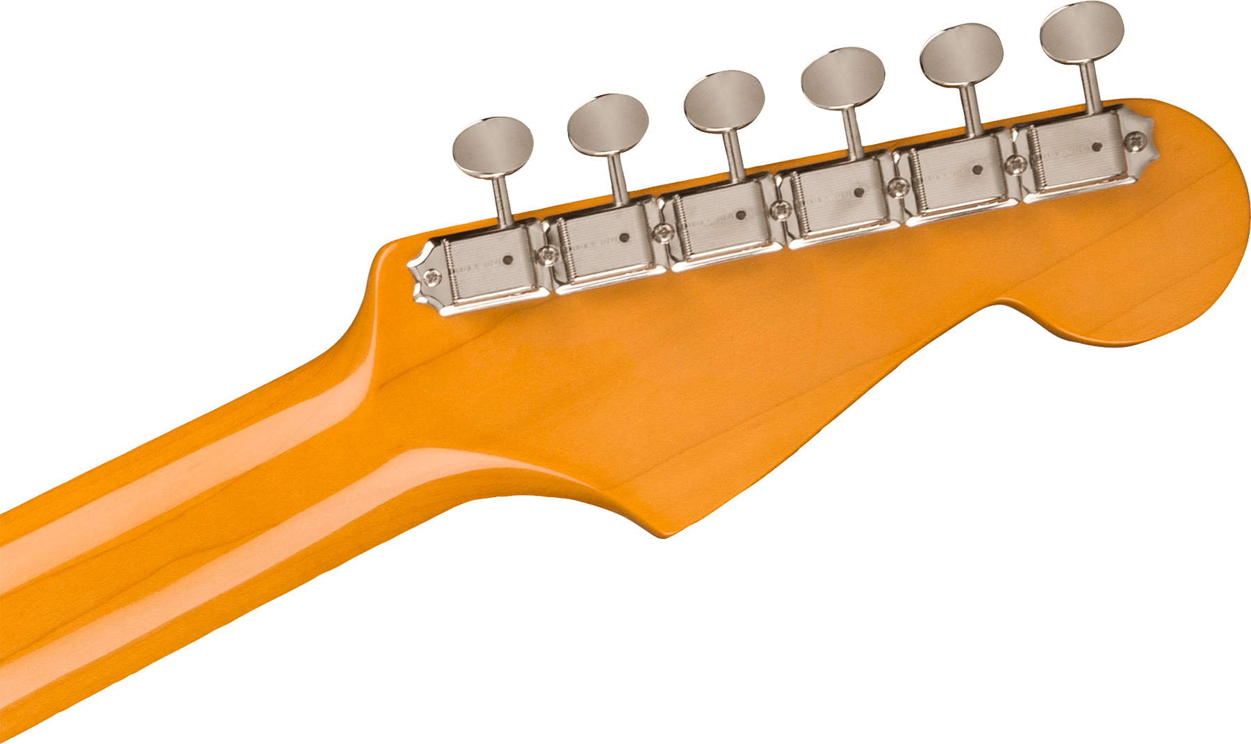 Fender Strat 1961 American Vintage Ii Lh Gaucher Usa 3s Trem Rw - Olympic White - Linkshandige elektrische gitaar - Variation 3