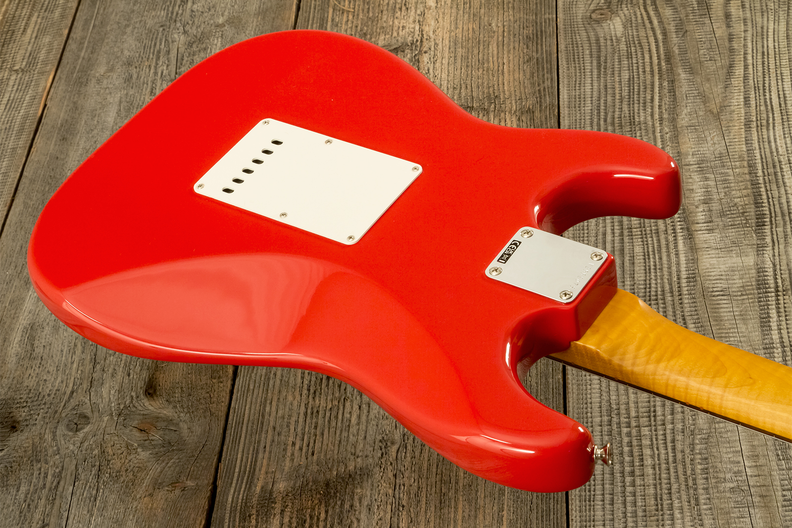 Fender Strat 1961 American Vintage Ii Ltd Usa 3s Trem Rw - Fiesta Red - Elektrische gitaar in Strat vorm - Variation 7