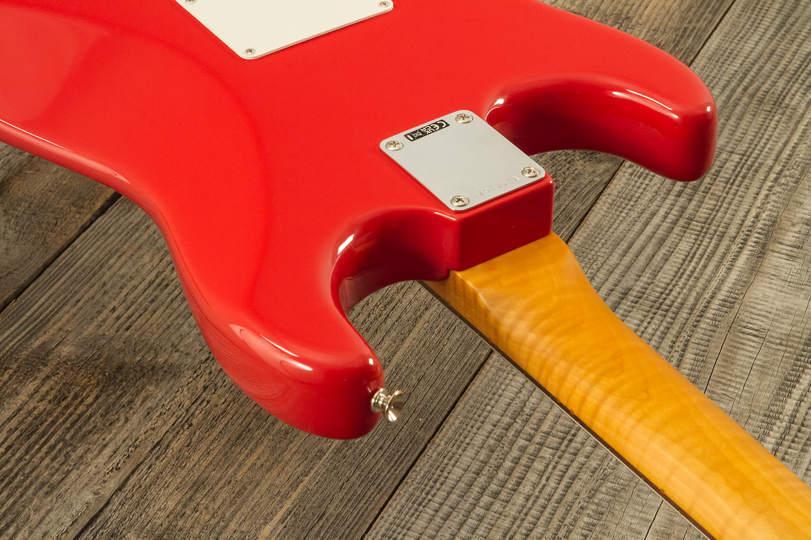 Fender Strat 1961 American Vintage Ii Ltd Usa 3s Trem Rw - Fiesta Red - Elektrische gitaar in Strat vorm - Variation 8