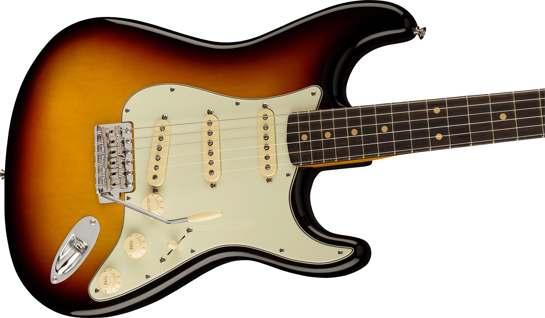 Fender Strat 1961 American Vintage Ii Usa 3s Trem Rw - 3-color Sunburst - Elektrische gitaar in Str-vorm - Variation 2