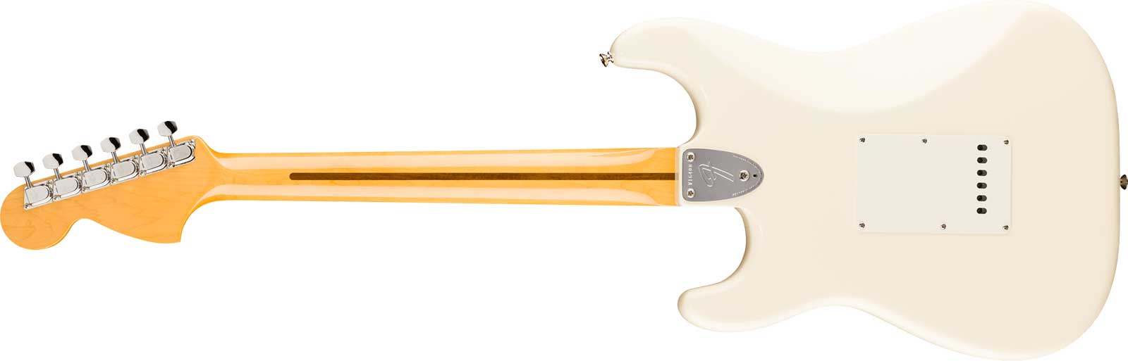 Fender Strat 1973 American Vintage Ii Ltd Usa 3s Trem Mn - Olympic White - Elektrische gitaar in Strat vorm - Variation 1