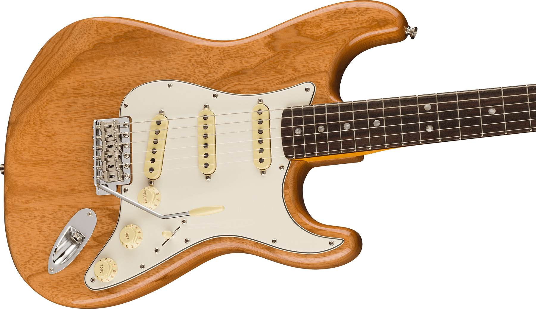 Fender Strat 1973 American Vintage Ii Usa 3s Trem Rw - Aged Natural - Elektrische gitaar in Str-vorm - Variation 2