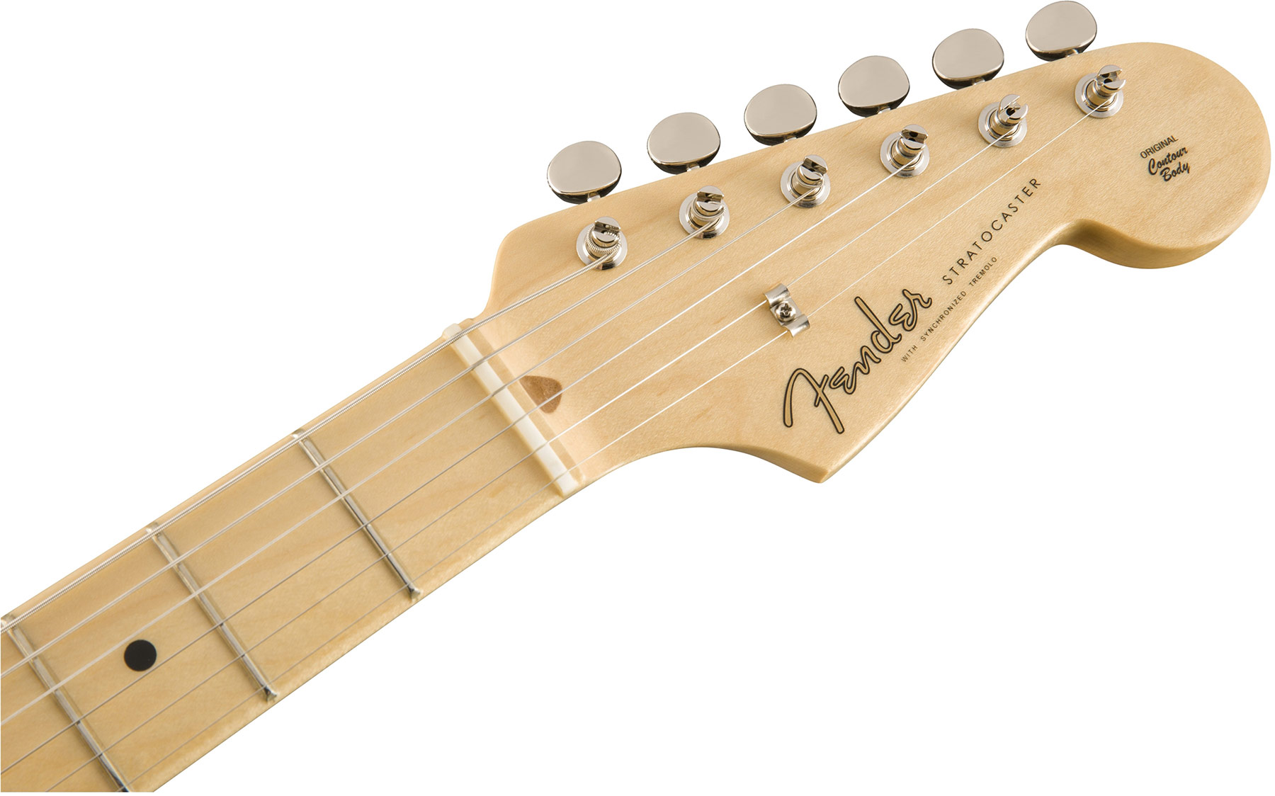 Fender Strat '50s American Original Usa Sss Mn - White Blonde - Elektrische gitaar in Str-vorm - Variation 1