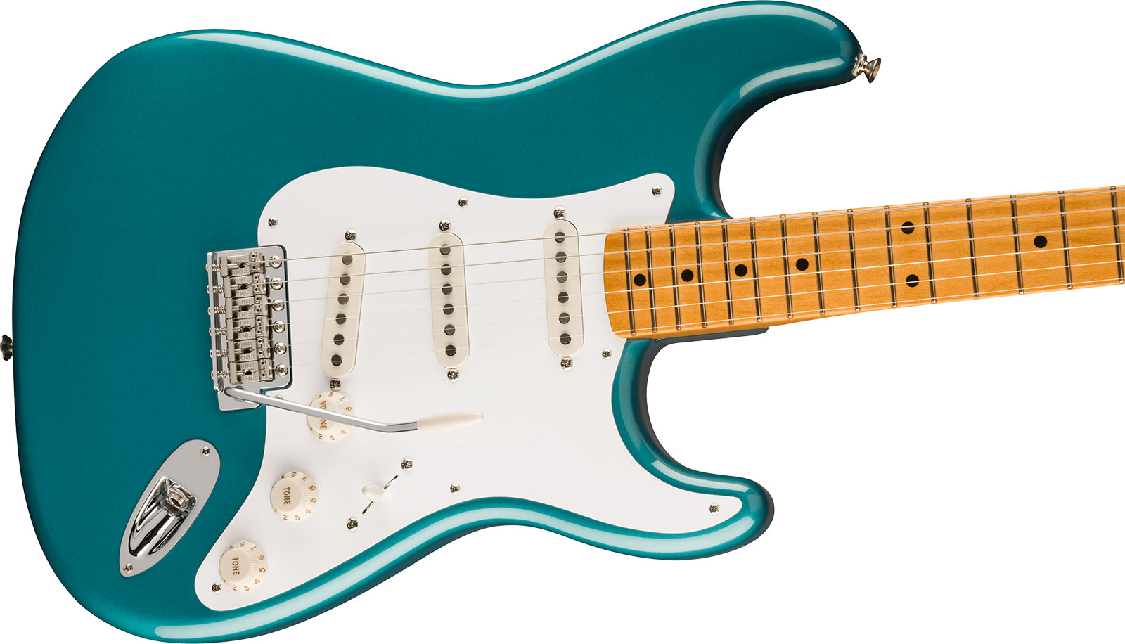 Fender Strat 50s Vintera 2 Mex 3s Trem Mn - Ocean Turquoise - Elektrische gitaar in Str-vorm - Variation 2