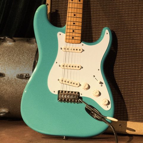 Fender Strat 50s Vintera Vintage Mex Mn - Seafoam Green - Elektrische gitaar in Str-vorm - Variation 6