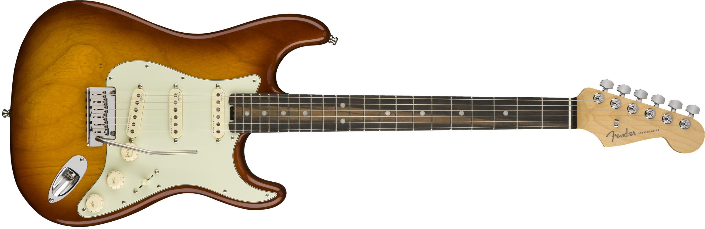 Fender Strat American Elite Usa 2018 3s Eb - Tobacco Sunburst - Elektrische gitaar in Str-vorm - Variation 1