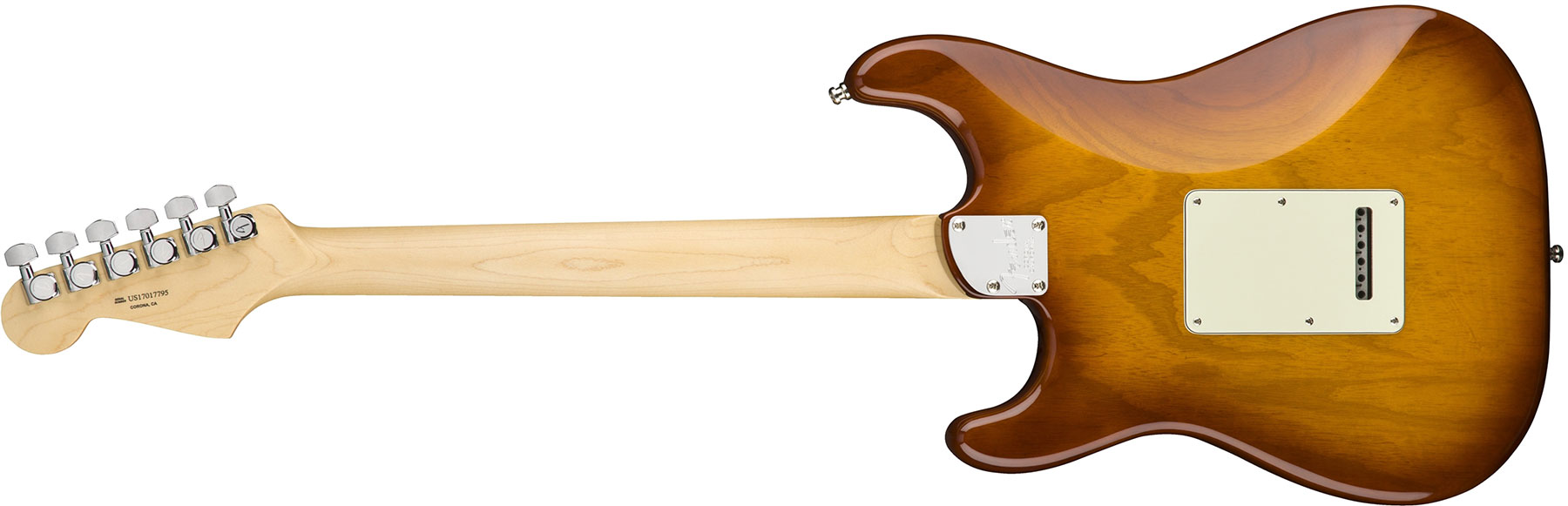 Fender Strat American Elite Usa 2018 3s Eb - Tobacco Sunburst - Elektrische gitaar in Str-vorm - Variation 2