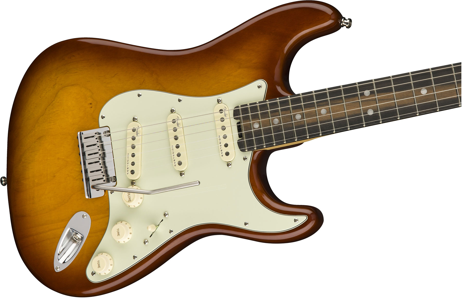 Fender Strat American Elite Usa 2018 3s Eb - Tobacco Sunburst - Elektrische gitaar in Str-vorm - Variation 3