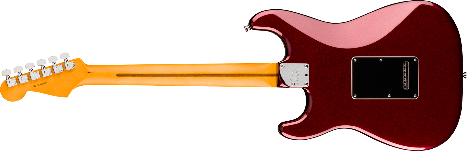 Fender Strat American Pro. Usa  3s Trem Rw - Oxblood - Elektrische gitaar in Strat vorm - Variation 1