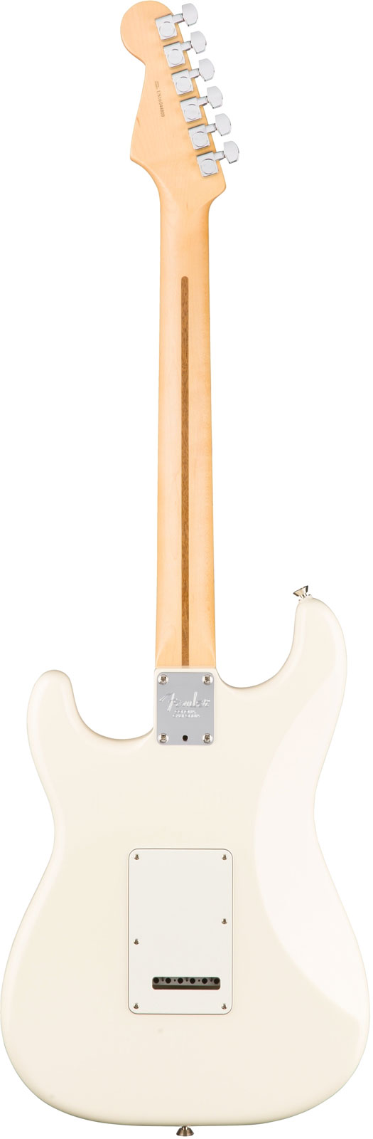 Fender Strat American Professional 2017 3s Usa Mn - Olympic White - Elektrische gitaar in Str-vorm - Variation 2