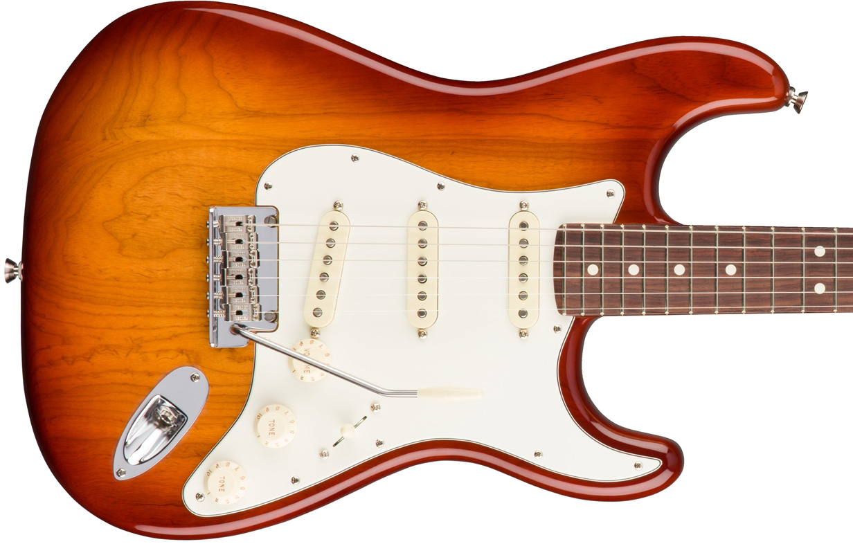 Fender Strat American Professional 2017 3s Usa Rw - Sienna Sunburst - Elektrische gitaar in Str-vorm - Variation 1