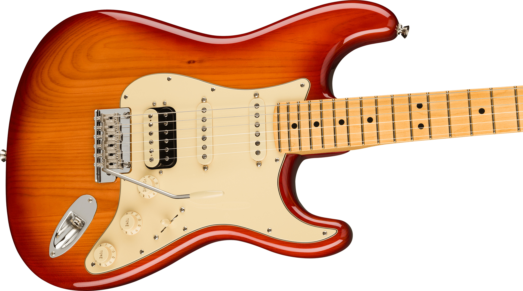 Fender Strat American Professional Ii Hss Usa Mn - Sienna Sunburst - Elektrische gitaar in Str-vorm - Variation 2