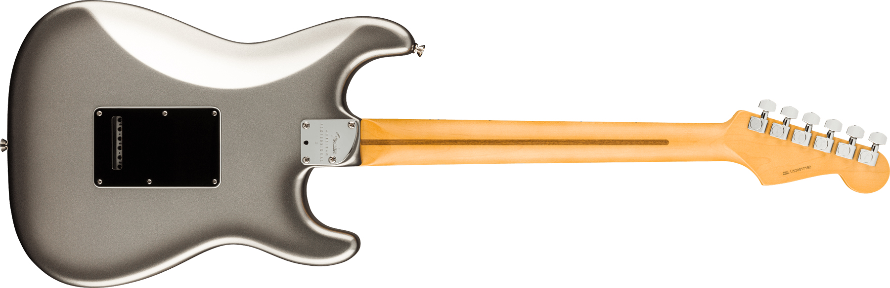 Fender Strat American Professional Ii Lh Gaucher Usa Mn - Mercury - Linkshandige elektrische gitaar - Variation 1