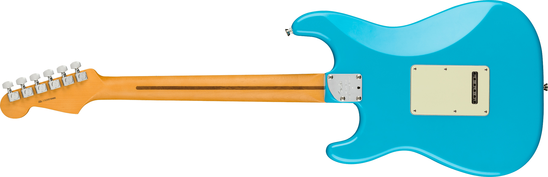 Fender Strat American Professional Ii Usa Mn - Miami Blue - Elektrische gitaar in Str-vorm - Variation 1
