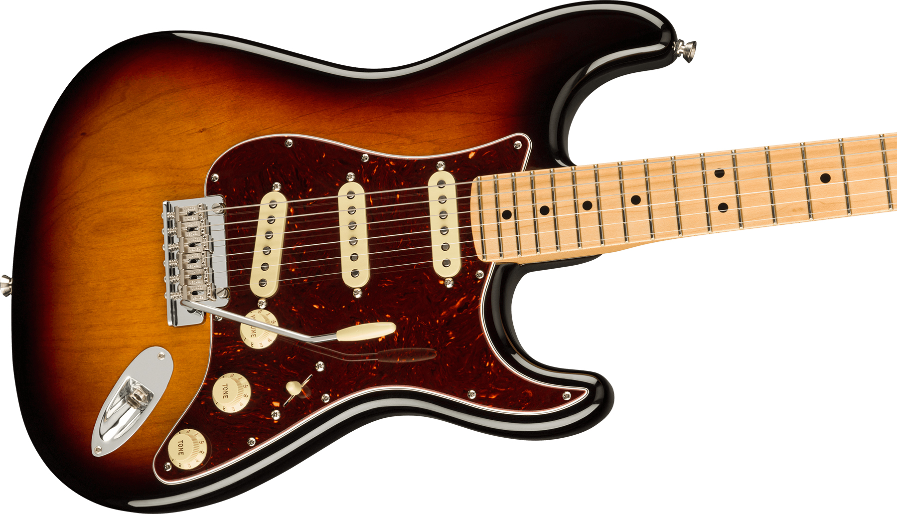 Fender Strat American Professional Ii Usa Mn - 3-color Sunburst - Elektrische gitaar in Str-vorm - Variation 2