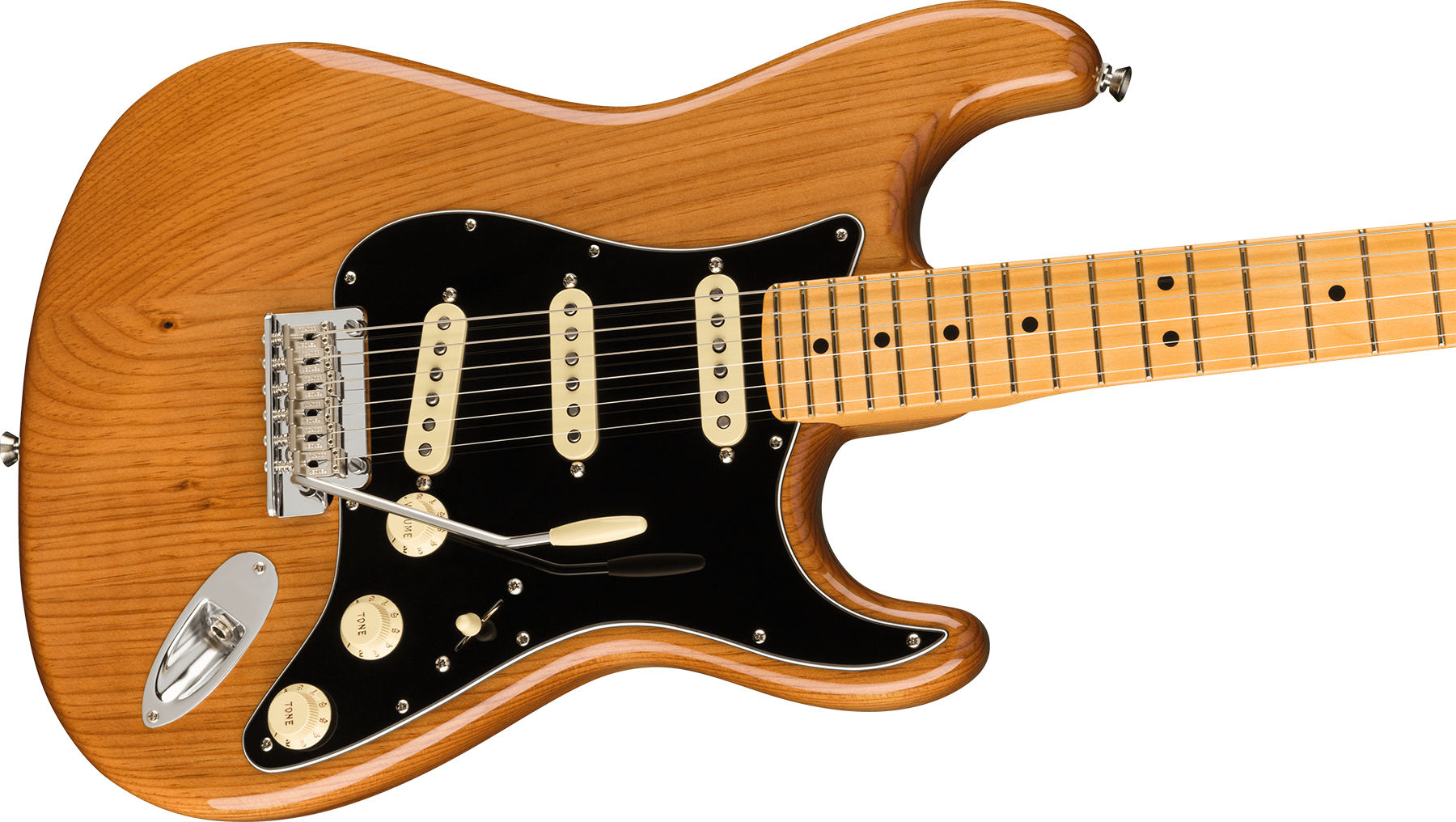 Fender Strat American Professional Ii Usa Mn - Roasted Pine - Elektrische gitaar in Str-vorm - Variation 2