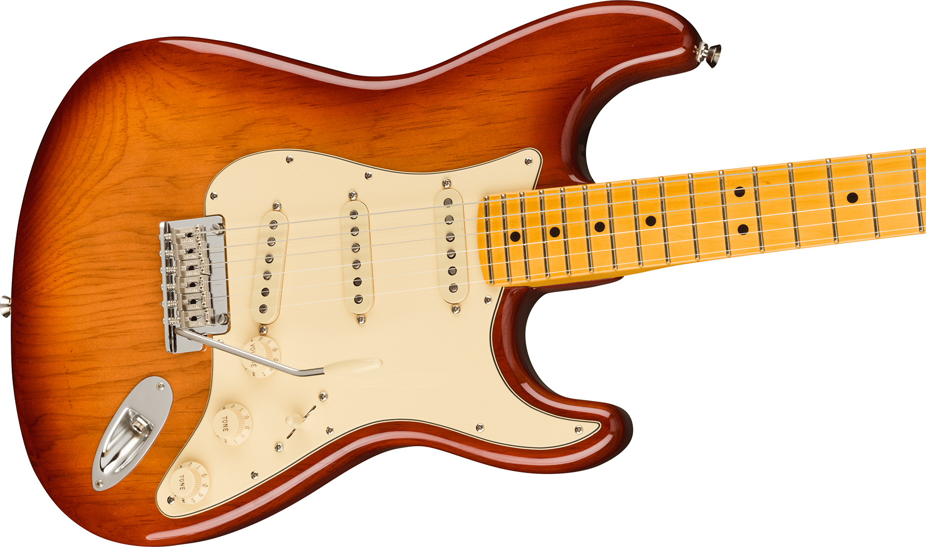 Fender Strat American Professional Ii Usa Mn - Sienna Sunburst - Elektrische gitaar in Str-vorm - Variation 2