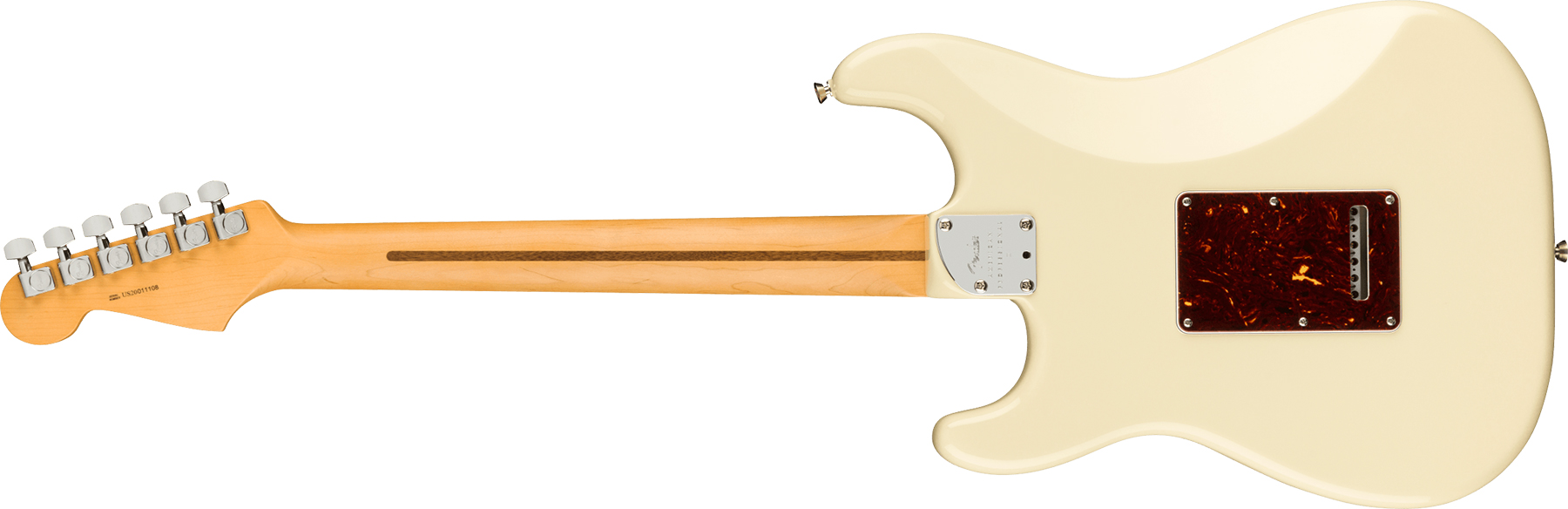 Fender Strat American Professional Ii Usa Rw - Olympic White - Elektrische gitaar in Str-vorm - Variation 1