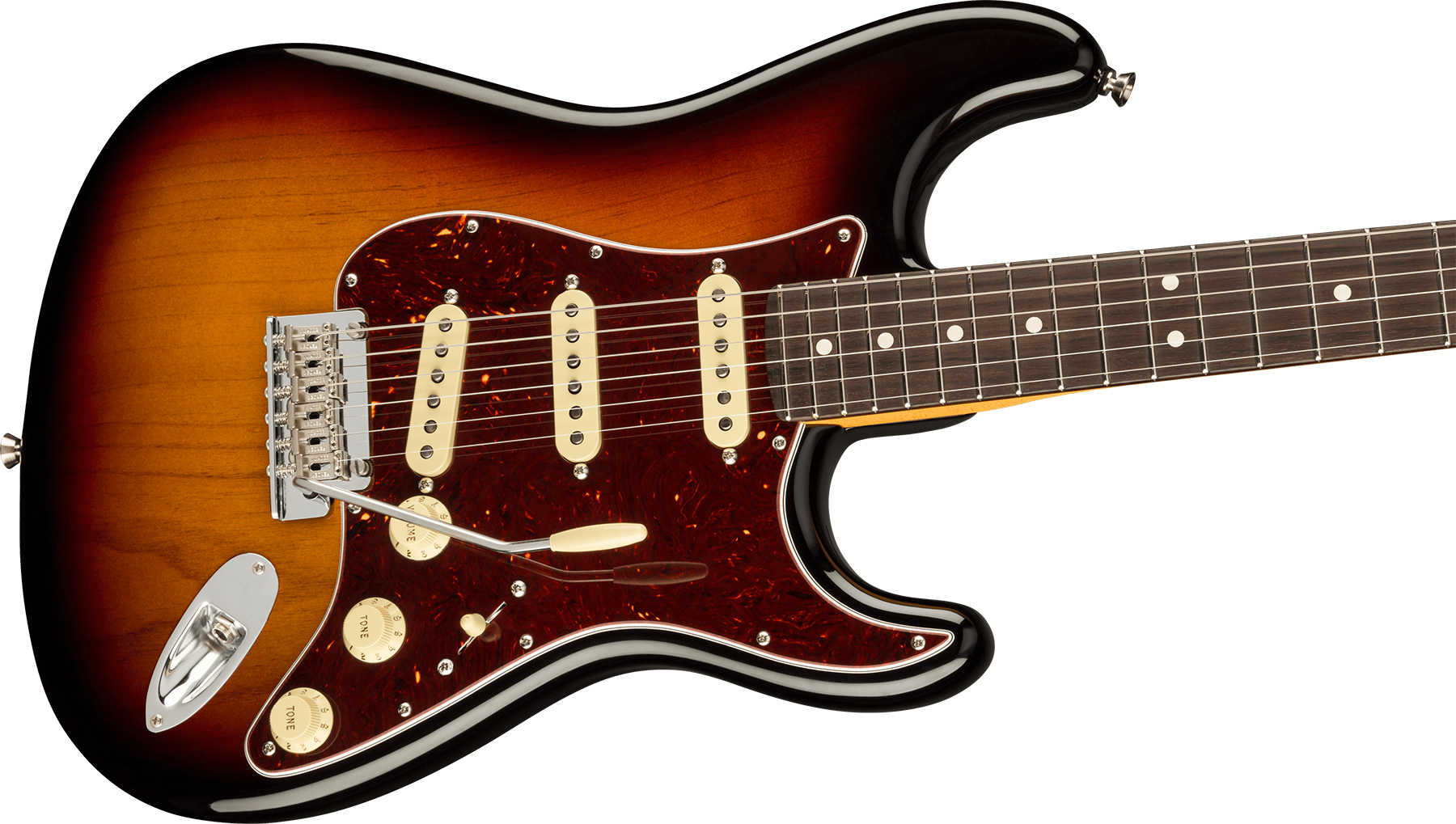 Fender Strat American Professional Ii Usa Rw - 3-color Sunburst - Elektrische gitaar in Str-vorm - Variation 2