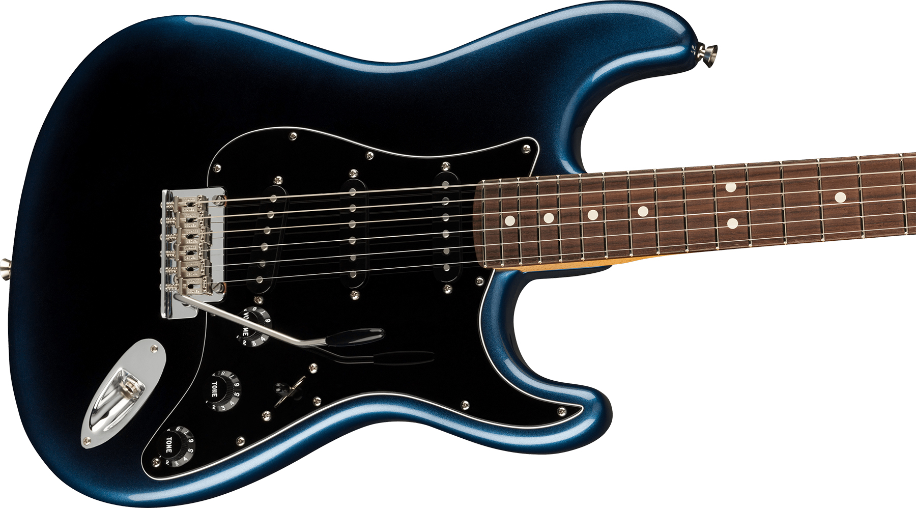Fender Strat American Professional Ii Usa Rw - Dark Night - Elektrische gitaar in Str-vorm - Variation 2