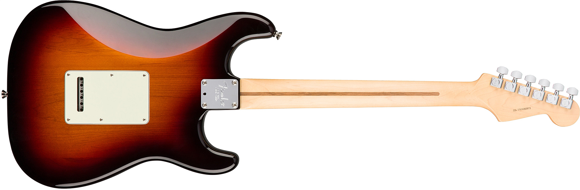 Fender Strat American Professional Lh Usa Gaucher 3s Mn - 3-color Sunburst - Linkshandige elektrische gitaar - Variation 1