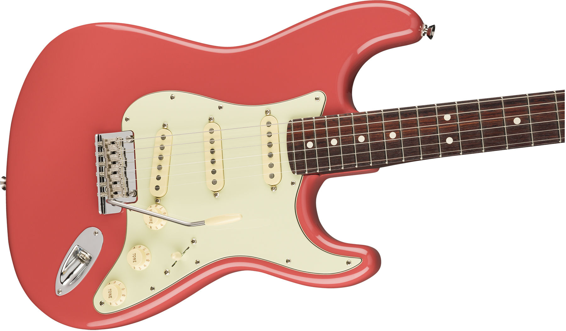 Fender Strat American Professional Rosewood Neck Ltd 2020 Usa Rw - Fiesta Red - Elektrische gitaar in Str-vorm - Variation 2