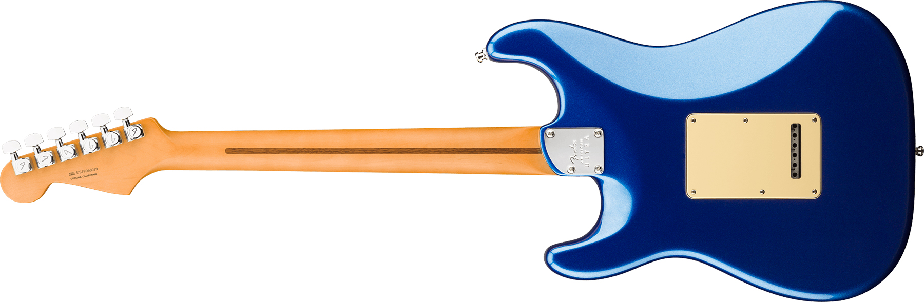 Fender Strat American Ultra Hss 2019 Usa Rw - Cobra Blue - Elektrische gitaar in Str-vorm - Variation 1