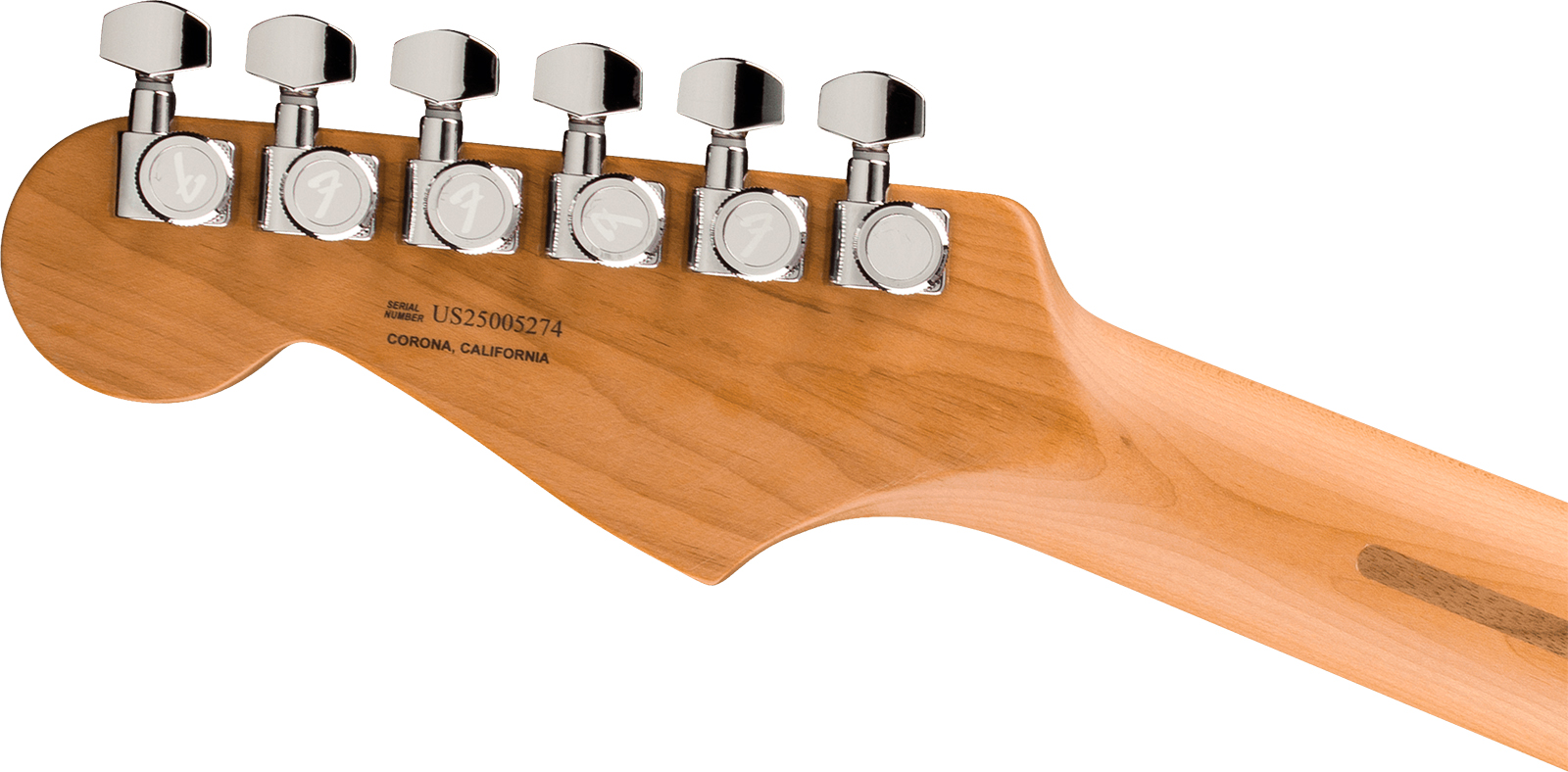 Fender Strat American Ultra Ii Ltd Usa 3s Trem Mn - Black - Elektrische gitaar in Strat vorm - Variation 3