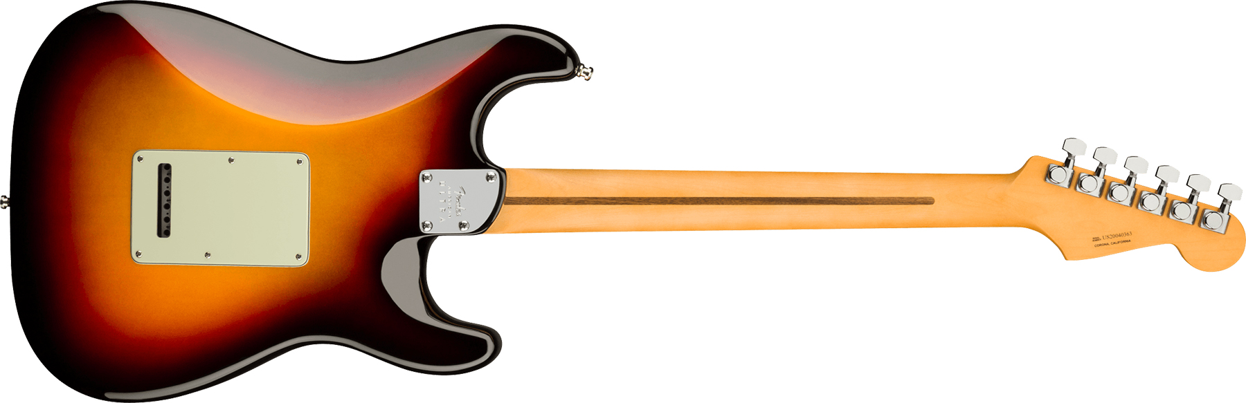 Fender Strat American Ultra Lh Gaucher Usa Rw +etui - Ultraburst - Linkshandige elektrische gitaar - Variation 1