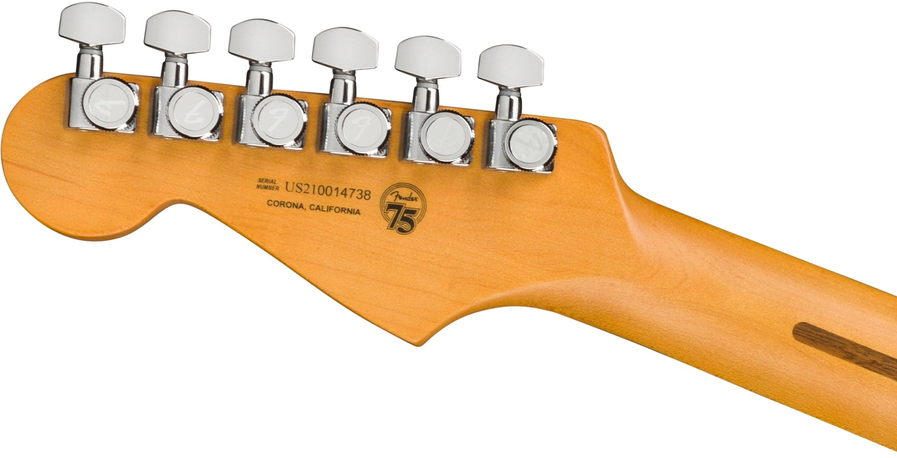 Fender Strat American Ultra Ltd Usa 3s Trem Eb - Quicksilver - Elektrische gitaar in Str-vorm - Variation 3