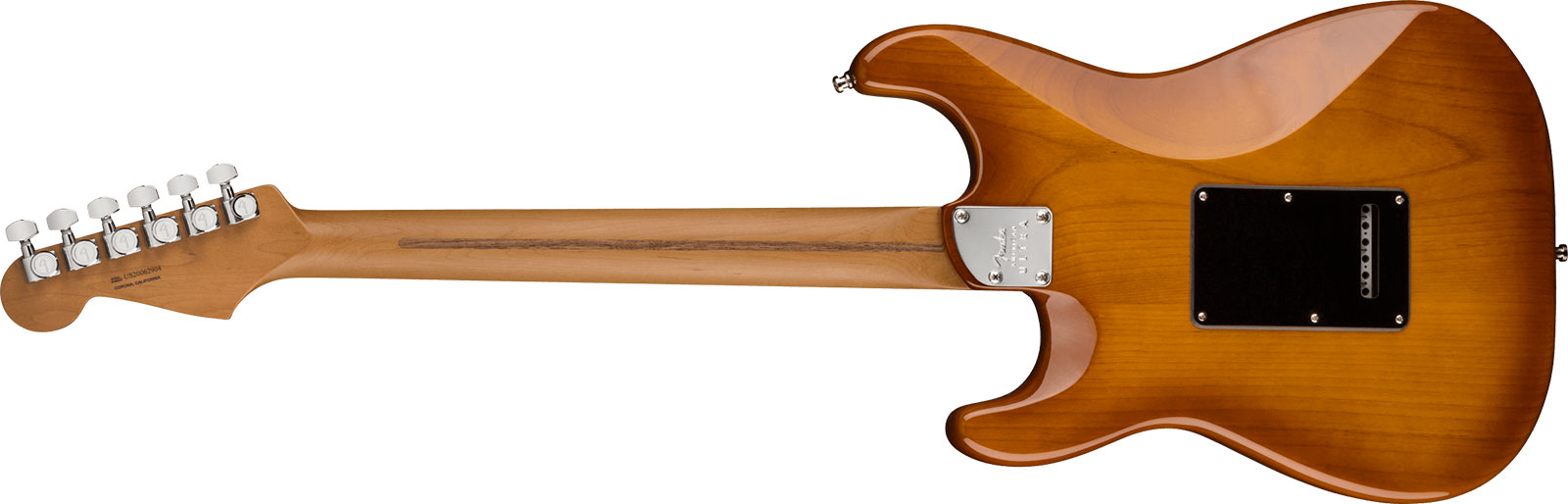 Fender Strat American Ultra Roasted Fretboard Ltd Usa 3s Trem Mn - Honey Burst - Elektrische gitaar in Str-vorm - Variation 1