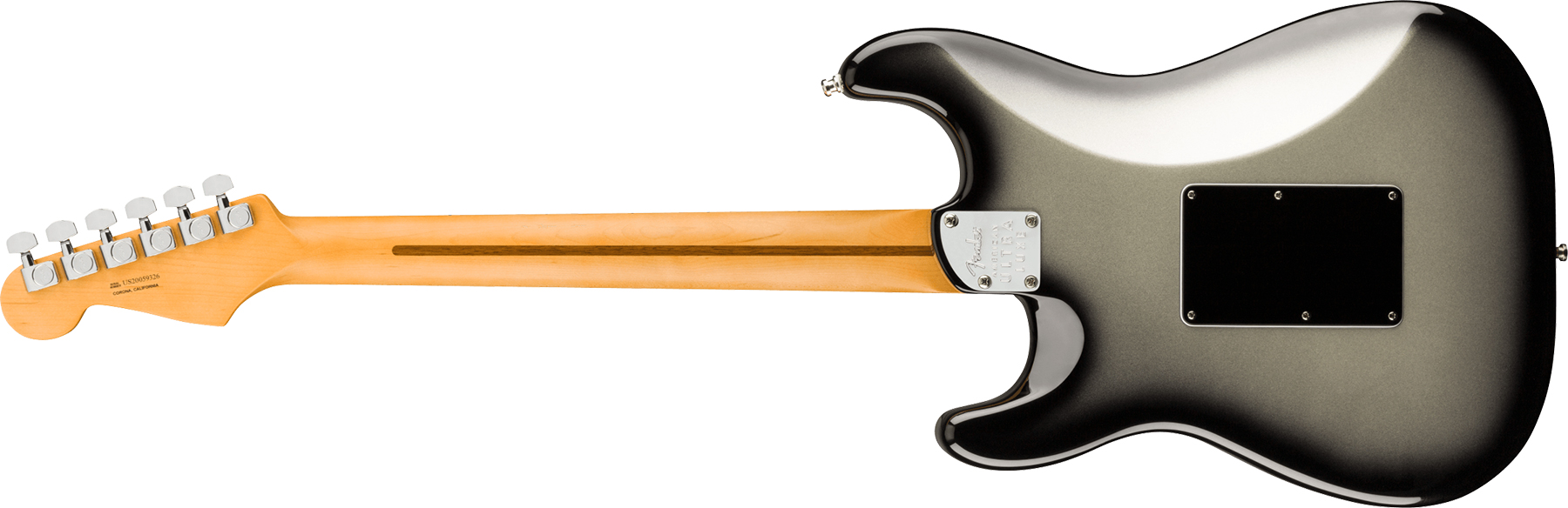 Fender Strat American Ultra Luxe Hss Floyd Rose Usa Fr Mn +etui - Silverburst - Elektrische gitaar in Str-vorm - Variation 1