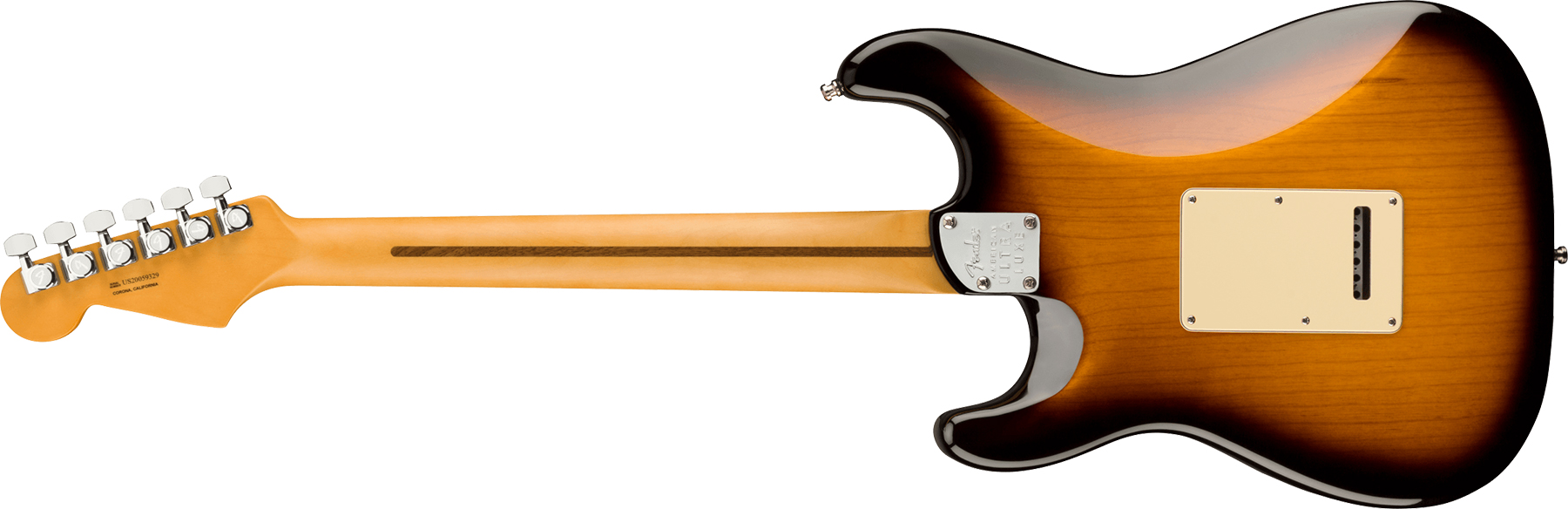 Fender Strat American Ultra Luxe Usa Mn +etui - 2-color Sunburst - Elektrische gitaar in Str-vorm - Variation 1