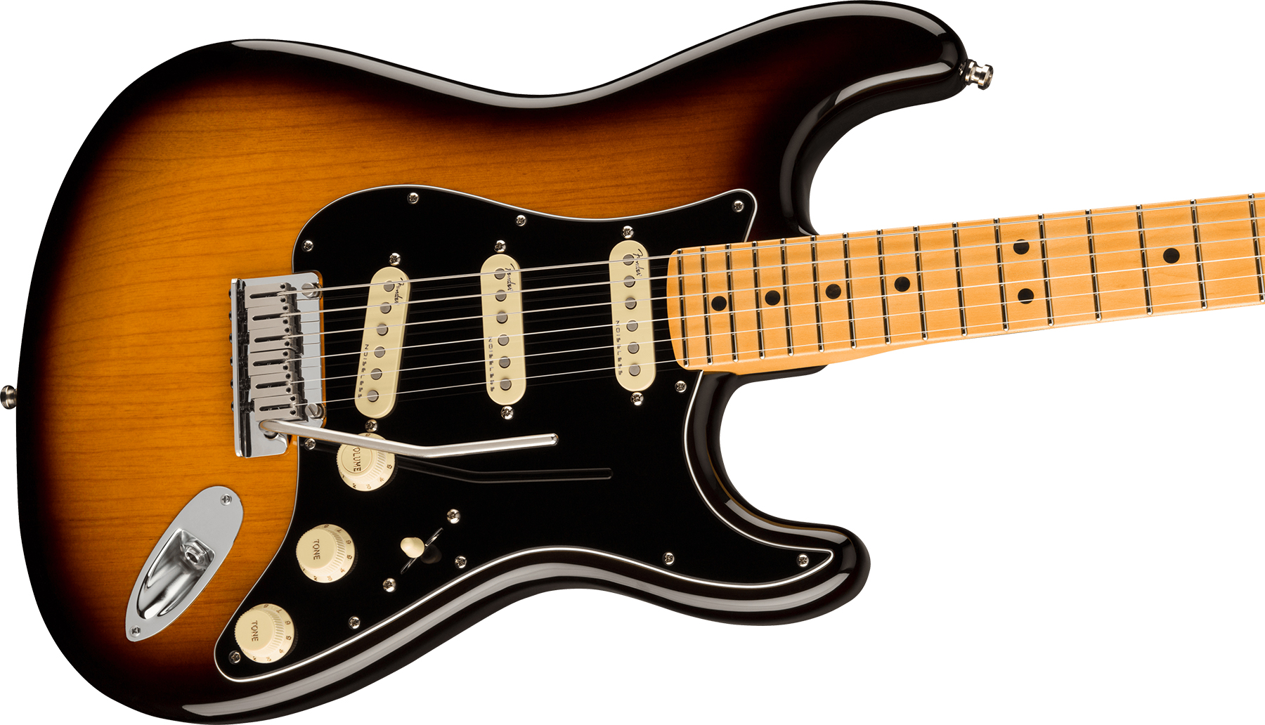 Fender Strat American Ultra Luxe Usa Mn +etui - 2-color Sunburst - Elektrische gitaar in Str-vorm - Variation 2