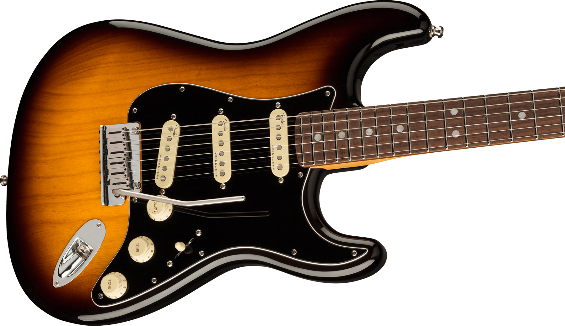 Fender Strat American Ultra Luxe Usa Rw +etui - 2-color Sunburst - Elektrische gitaar in Str-vorm - Variation 2