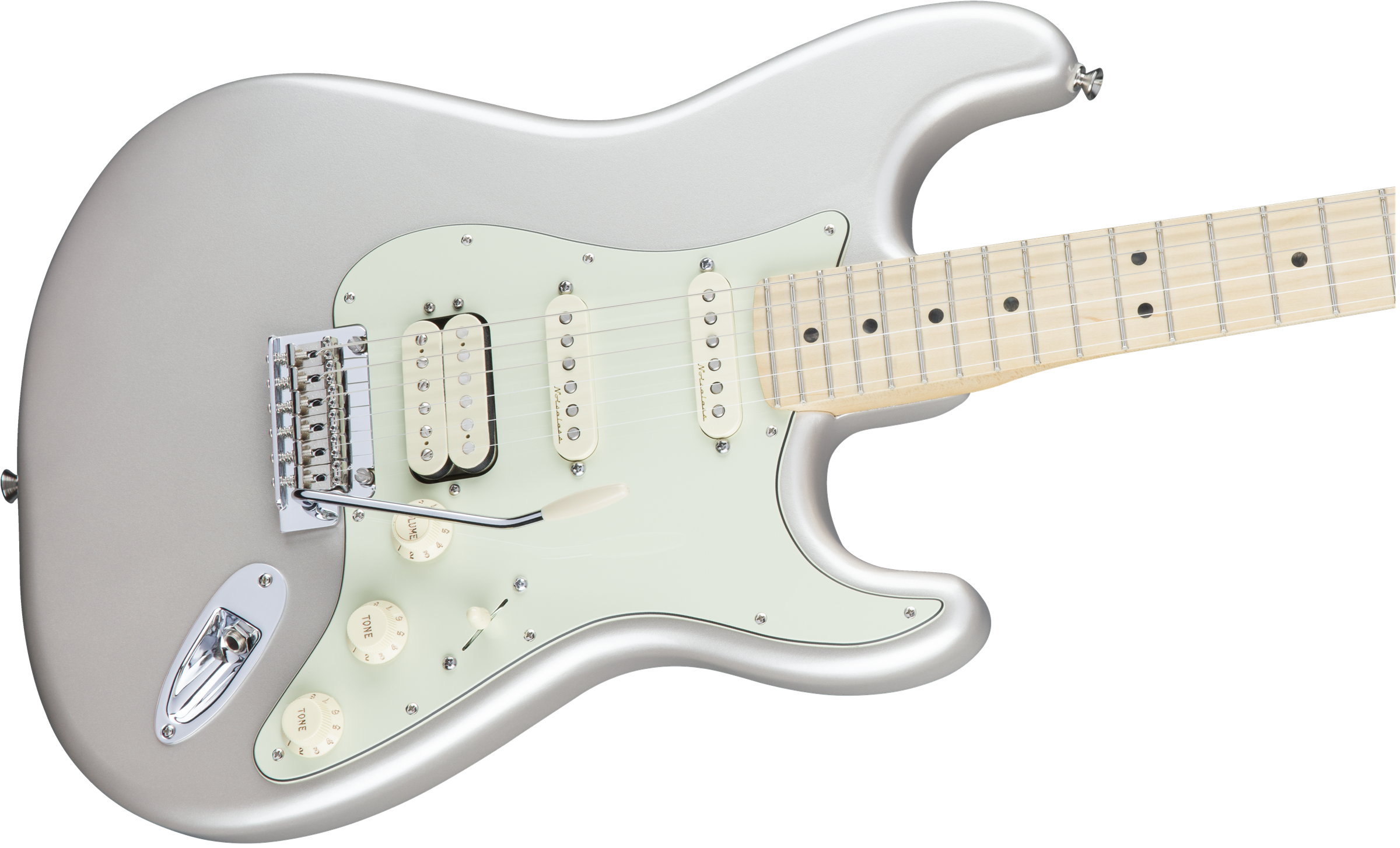 Fender Strat Deluxe Hss Mex Mn 2016 - Blizzard - Elektrische gitaar in Str-vorm - Variation 2